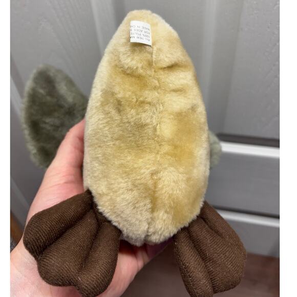 Caterkids Hawaii Aviator Duck Plush Stuffed Animal Yellow Brown 10" - Picture 5 of 9